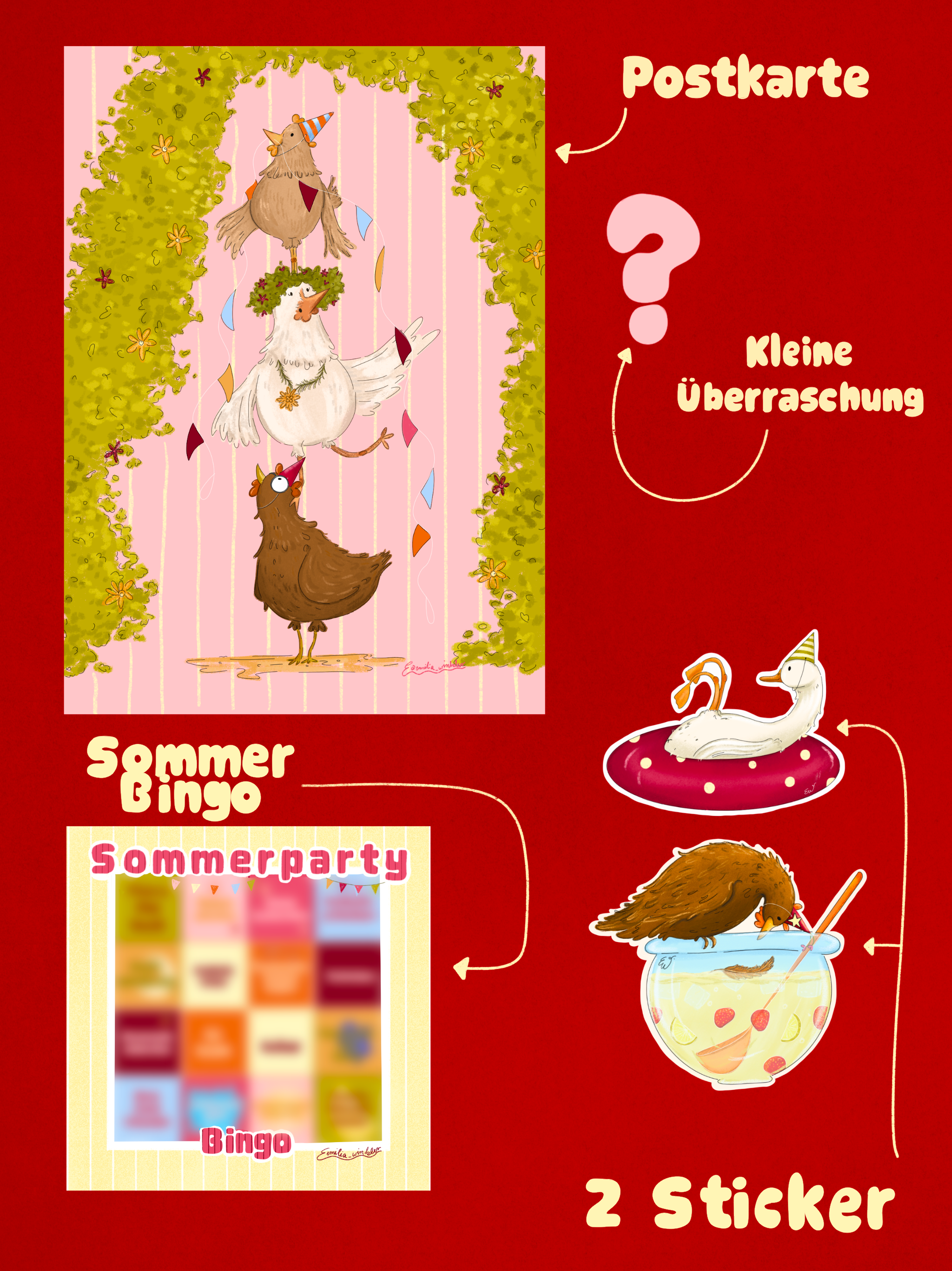 Snail-Mail August - Sommerparty