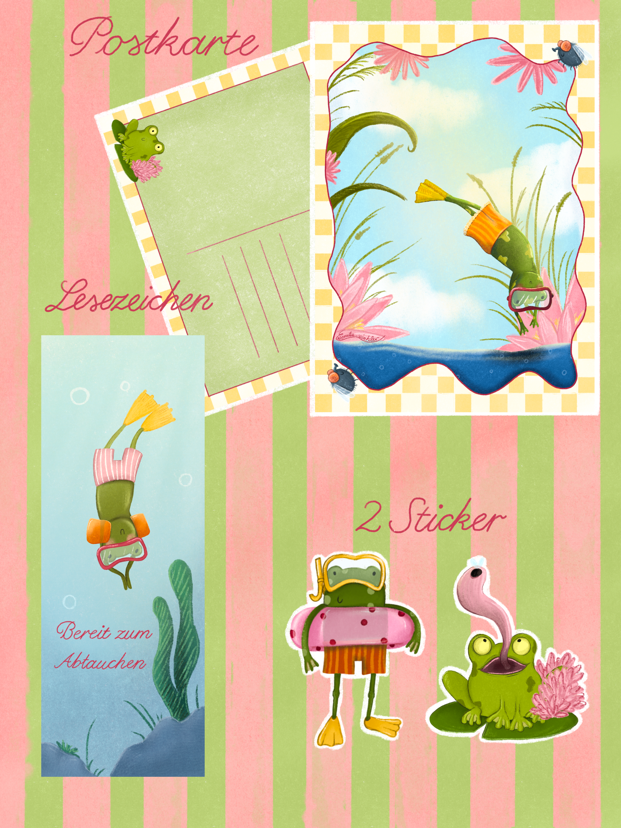 Snail Mail Mai - Froschteich