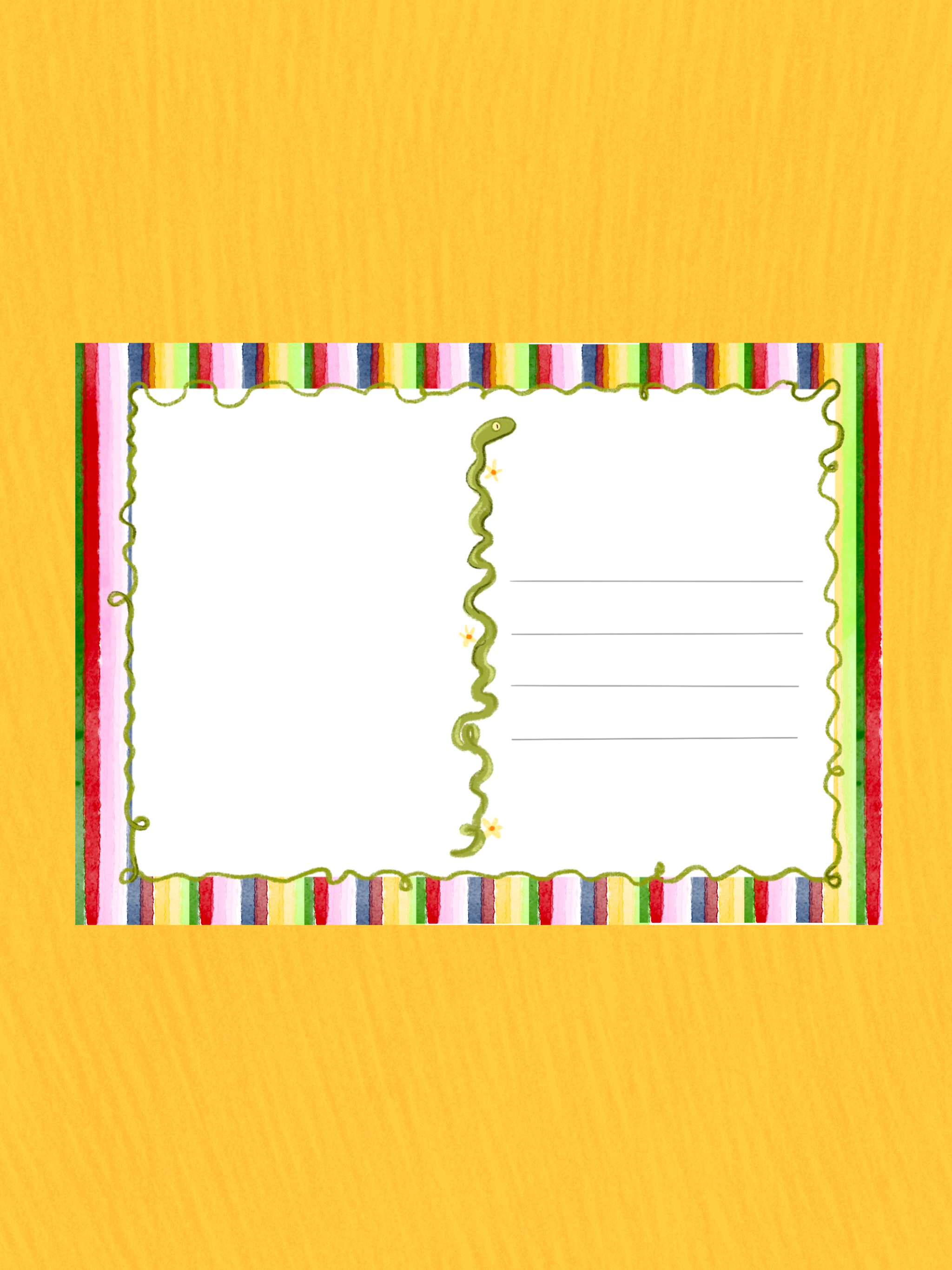 Postkarte Frühlingsdrache